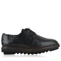 DOLCE AND GABBANA Shark Tooth Weave Brogues