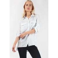 DOUBLE POCKET STRIPE SHIRT