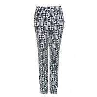 DOGTOOTH MIX JERSEY PANT