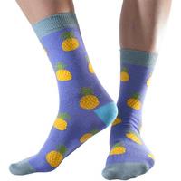 doris dude womens pineapples bamboo socks size 3 7