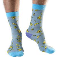 doris dude mens bananas bamboo socks size 7 11