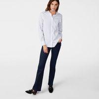 double striped shirt hurricane blue