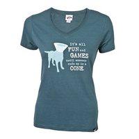 Dog is Good Fun And Games Ladies T-Shirt