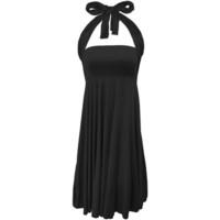 Dorina Black Beach Dress Fiji women\'s Dresses in black