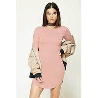 Dolphin Hem Mini Dress