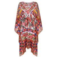 dolce and gabbana maiolica silk kaftan