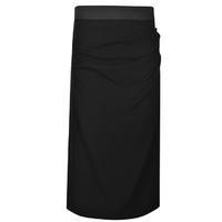 dolce and gabbana ruched waist midi skirt