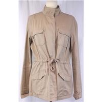 dorothy perkins dorothy perkins size l beige casual jacket coat