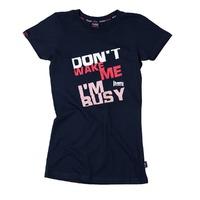 dont wake me long fit t shirt