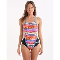 Dominio Swimsuit - Black and Pink Multi