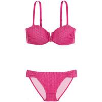 dorina pink bandeau swimsuit guadeloupe womens bikinis in pink