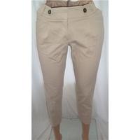 Dorothy Perkins Size 8 Beige Smart Trousers