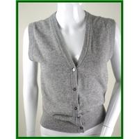 Dorothy Perkins - Size Medium - Grey - Waistcoat