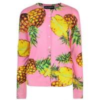 DOLCE AND GABBANA Pineapple Print Cardigan