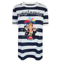 dolce and gabbana embroidered patch t shirt