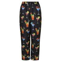 DOLCE AND GABBANA Cocktail Silk Trousers