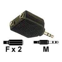 Double Stereo Adapter 3.5-mm Jack