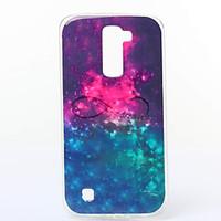 Dream Pattern TPU Material Phone Case for LG K10/K7