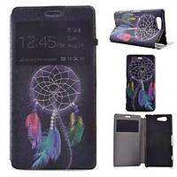 Dreamcatcher Painted PU Phone Case for Sony Xperia Z5 Compact
