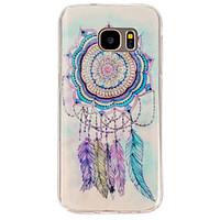 Dreamcatcher Pattern TPU Soft Case for Galaxy S7 Edge/Galaxy S7