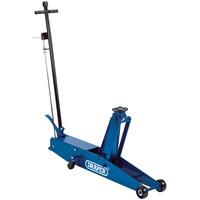 Draper 3 Tonne Long Chassis Hydraulic Trolley Jack with \'quick Lif...