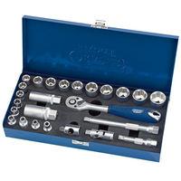 draper draper 38 sq dr 25 piece metric socket set