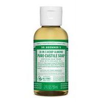 dr bronner org almond castile liq soap 60ml