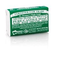 Dr Bronner Org Almond Soap Bar 140g