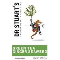 Dr Stuarts Green Tea Ginger & Seaweed 15bag