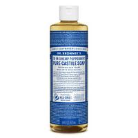 Dr Bronner Organic Peppermint Castile Liquid Soap - 473ml