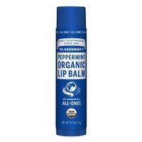 Dr Bronner Organic Lip Balm - Peppermint - 4g