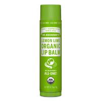 Dr Bronner Organic Lip Balm - Lemon Lime - 4g