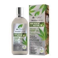 Dr Organic Hemp Oil Rescue & Restore Shampoo 265ml - 265 ml