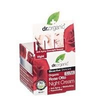 Dr Organic Rose Otto Night Cream 50ml - 50 ml
