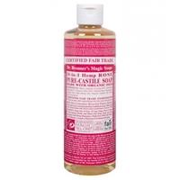 dr bronner organic castile soap 473ml rose