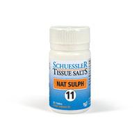 Dr. Schüssler Salts No. 11 Dr Schuessler Nat Sulph, 125Tabs