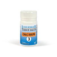 Dr. Schüssler Salts No. 3 Blood Cleanser Calc Sulph, 125Tabs