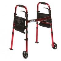 Drive Ready Set Go Deluxe Folding Walker with Carry Bag