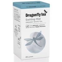 dragonfly tea swirling white mist tea 20 bags x 4