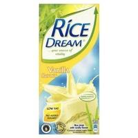 dream organic rice dream vanilla 1ltr