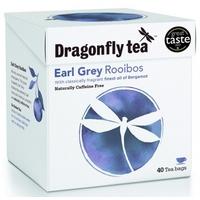 dragonfly tea rooibos earl grey 40 bags x 4