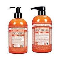 dr bronner org shikakai tea tree soap 356ml 1 x 356ml