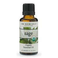 Dr Mercola Organic Sage Essential Oil - 30ml