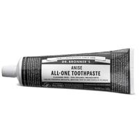 dr bronners fluoride free anise toothpaste 140g