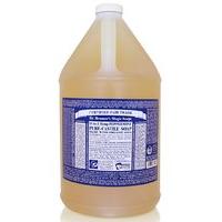 dr bronners peppermint castile liquid soap 38l