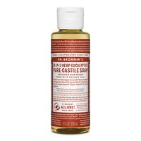 dr bronners eucalyptus castile liquid soap 118ml