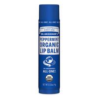 dr bronners organic lip balm peppermint