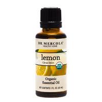 Dr Mercola Organic Lemon Essential Oil - 30ml