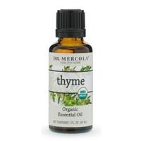 dr mercola organic thyme essential oil 30ml