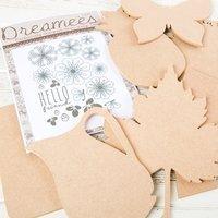 Dreamees Hello Friend Stamp and MDF Collection 406254